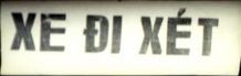 XE ĐI XÉT