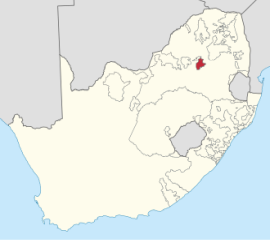 KwaNdebele elhelyezked&eacute;se